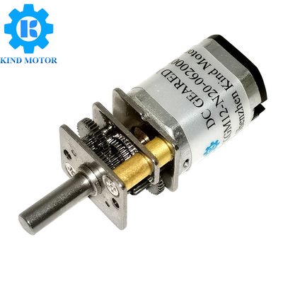 Micro motore a ingranaggi a corrente continua 1 10-1 1000 rapporto di ingranaggi 3V-12V tensione 10-2000 RPM 4 fori di montaggio