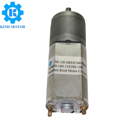 il motore di riduzione dell'ingranaggio 12v di 20mm, metallo ha spazzolato il motore innestato Pmdc