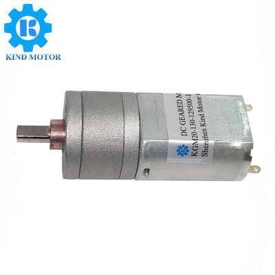 Spazzola di carbone coppia di torsione del motore di CC 12v l'alta, motore dell'ingranaggio di CC di 45g 100 giri/min.