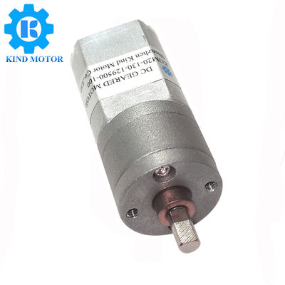 la micro CC 12v ha innestato il motore 20Dx41L 5500 giri/min. con l'asse estesa di 4mm