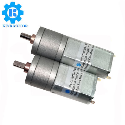 la micro CC 12v ha innestato il motore 20Dx41L 5500 giri/min. con l'asse estesa di 4mm