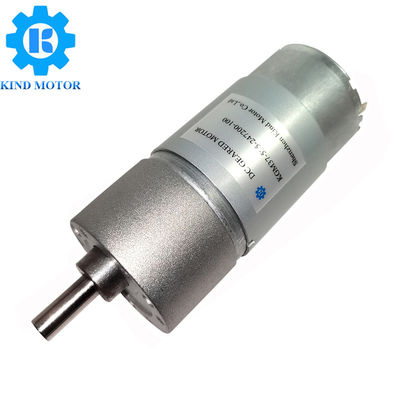 la micro CC 24vdc ha innestato il motore, 10 diametro del motore 37mm dell'ingranaggio di CC di giri/min.