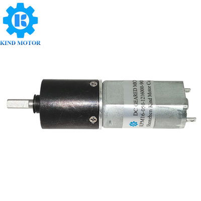 Micro 16mm 2kg. Cm 3kg. Motore della scatola ingranaggi di ingranaggio planetario di CC 6v 12v 24v di cm 60rpm 100rpm