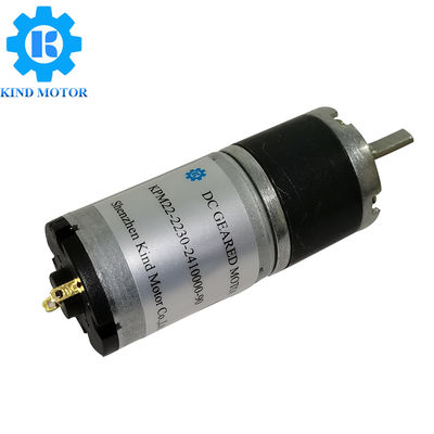 Motore a basso rumore dell'ingranaggio planetario del micro di CC 6v 12v 24v 22mm per i prodotti intelligenti