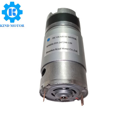 Alta coppia di torsione 12 diametro innestato planetario RPM basso del motore 36mm di CC di volt