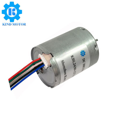motore senza spazzola 24mm RS370 bl2430 di 2mm dei cuscinetti a sfera a basso rumore di CC 6volt 12volt 14.4volt 24volt dell'asse