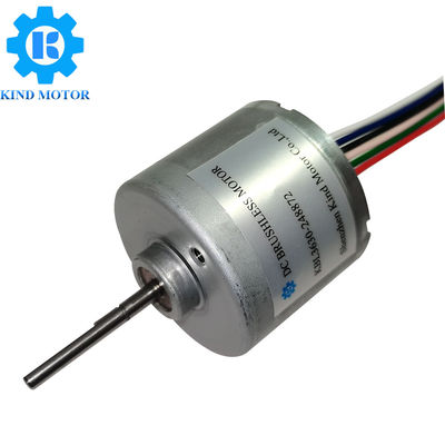 micro motore senza spazzola di CC 6vdc, motore a magnete permanente 16W di 150g Bldc