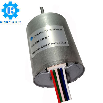 motore senza spazzola 3650 12volt 14.4volt 24volt del bldc 36mm del nidec dell'asse di 3.175mm