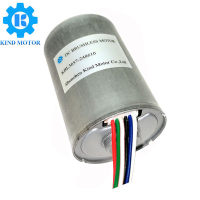 motore senza spazzola 12volt 14.4volt 24volt di CC 3657 di Bldc 555 dell'asse di 3.175mm per il fan