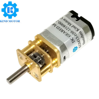 coppia di torsione del piccolo motore dell'ingranaggio di 13mm l'alta, 26g ha spazzolato il motore 12v di CC