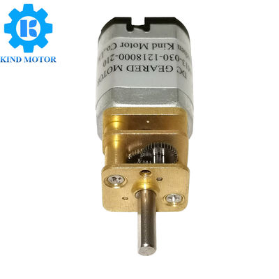 velocità 0.026kg del materiale 8rpm di acciaio inossidabile del motore di riduzione dell'ingranaggio 12v