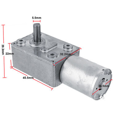 Dimensione protetta contro le esplosioni del motore 12V 46*32mm dell'ingranaggio a vite di CC di rotazione del senso antiorario