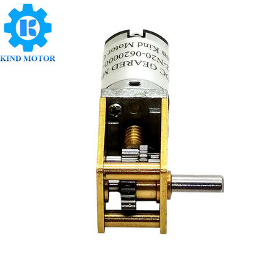 La piccola coppia di torsione 10-6000rpm N30 del motore 12v dell'ingranaggio a vite alta ha spazzolato