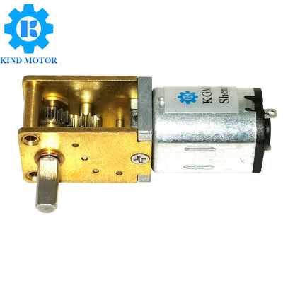 La piccola coppia di torsione 10-6000rpm N30 del motore 12v dell'ingranaggio a vite alta ha spazzolato