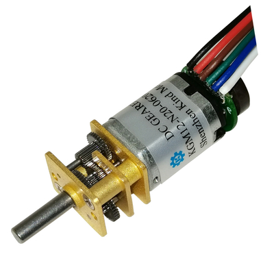 coppia di torsione del motore di CC del cambio N20 di 200rpm 12mm alta con le assi estese