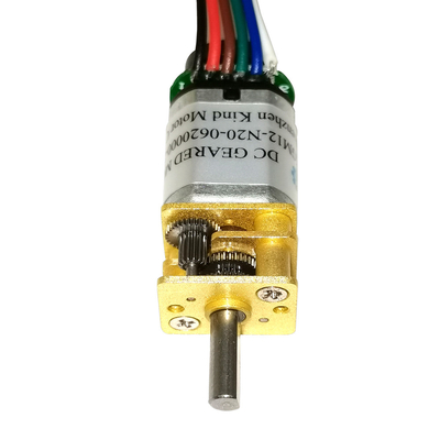 coppia di torsione del motore di CC del cambio N20 di 200rpm 12mm alta con le assi estese
