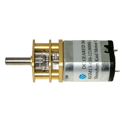 Micro del motore dell'ingranaggio di CC di 6volt N20 spazzola di carbone il magnete permanente 60rpm