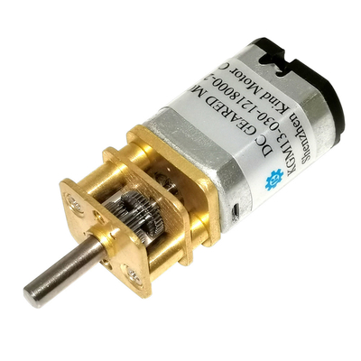 Micro del motore dell'ingranaggio di CC di 6volt N20 spazzola di carbone il magnete permanente 60rpm
