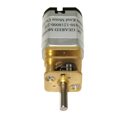 Micro del motore dell'ingranaggio di CC di 6volt N20 spazzola di carbone il magnete permanente 60rpm