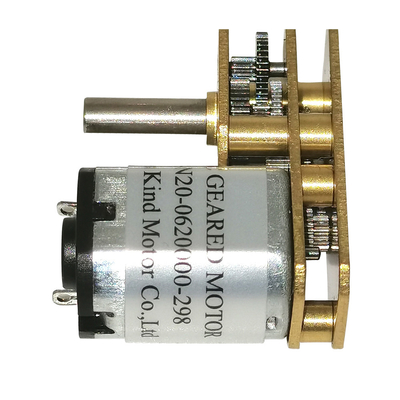 Micro motore parallelo 180mNm, motore ad angolo retto di CC dell'asse di asse del riduttore dell'ingranaggio 2.2W