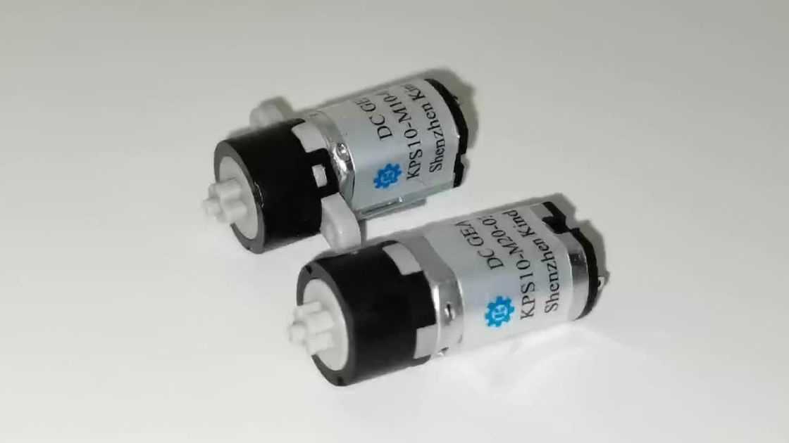 Spazzola di piccole dimensioni 5v 6v 7.2volt M10 M20 motore a trasmissione continua diametro 10mm
