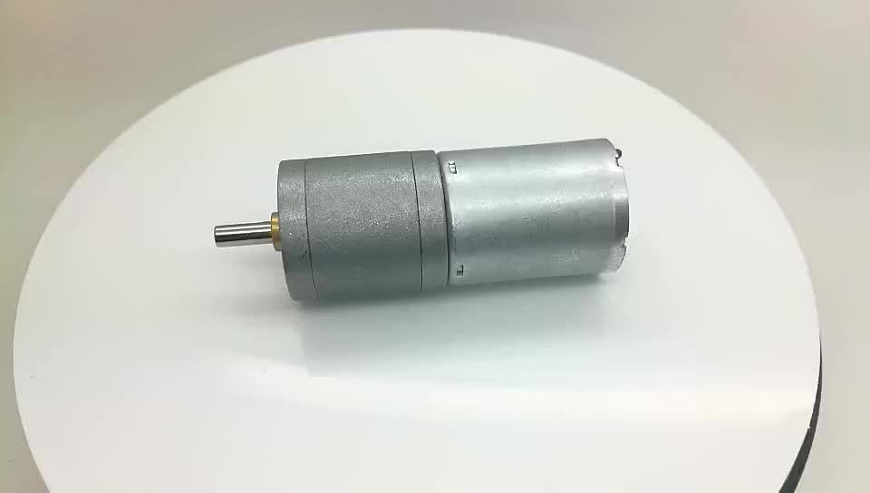 Mini diametro 25mm 24volt 80rpm 400 rpm motore elettrico con riduttore di metallo