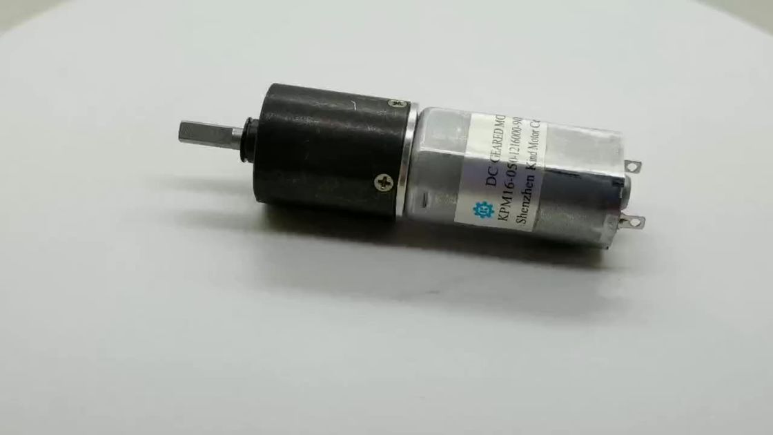 Motore riduttore di ingranaggi planetari in metallo ad alta coppia a bassa velocità micro 16mm kpm16-050 dc 3-24volt