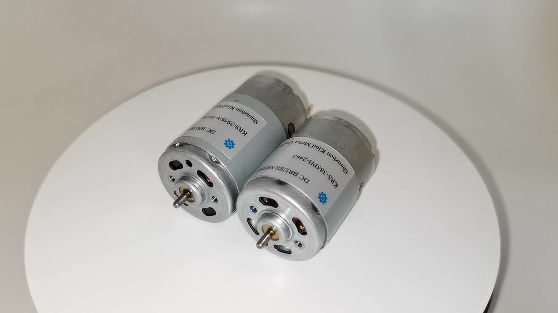 Alta velocità 13000 giri al minuto 6V 12V 24V motore a spazzola a corrente continua 550