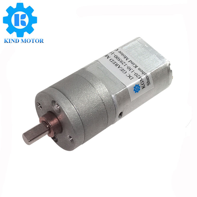 Spazzola di carbone coppia di torsione del motore di CC 12v l'alta, motore dell'ingranaggio di CC di 45g 100 giri/min.