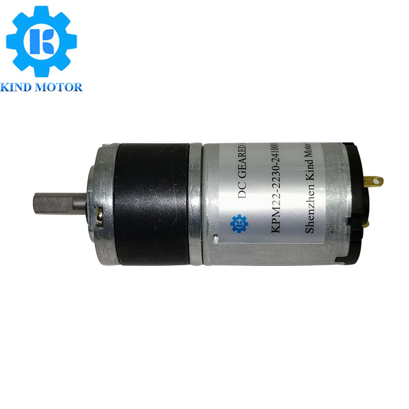 Motore inverso di rotazione del riduttore dell'ingranaggio planetario del metallo di CC 6volt 12volt 24volt del micro 22mm