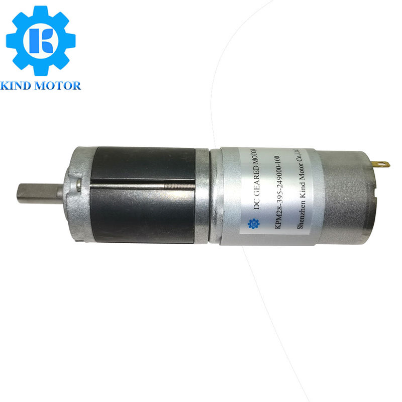 Motore del riduttore dell'ingranaggio planetario del metallo di CC Kpm28-395 6volt 12volt 24volt del micro 28mm