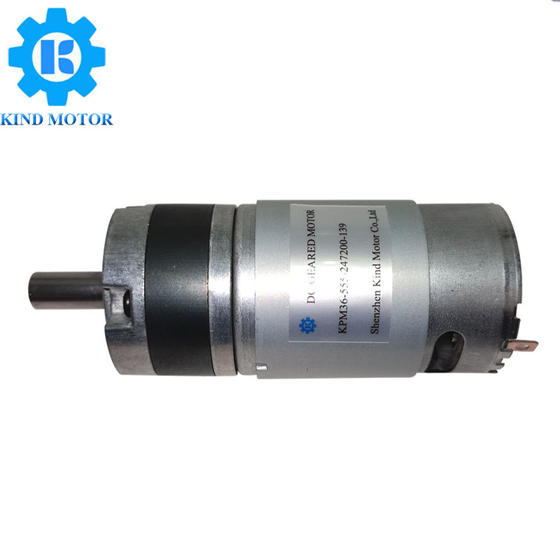 15A 12v ha spazzolato il motore di CC, motore 3.5Nm dell'ingranaggio di acciaio inossidabile 10 giri/min.