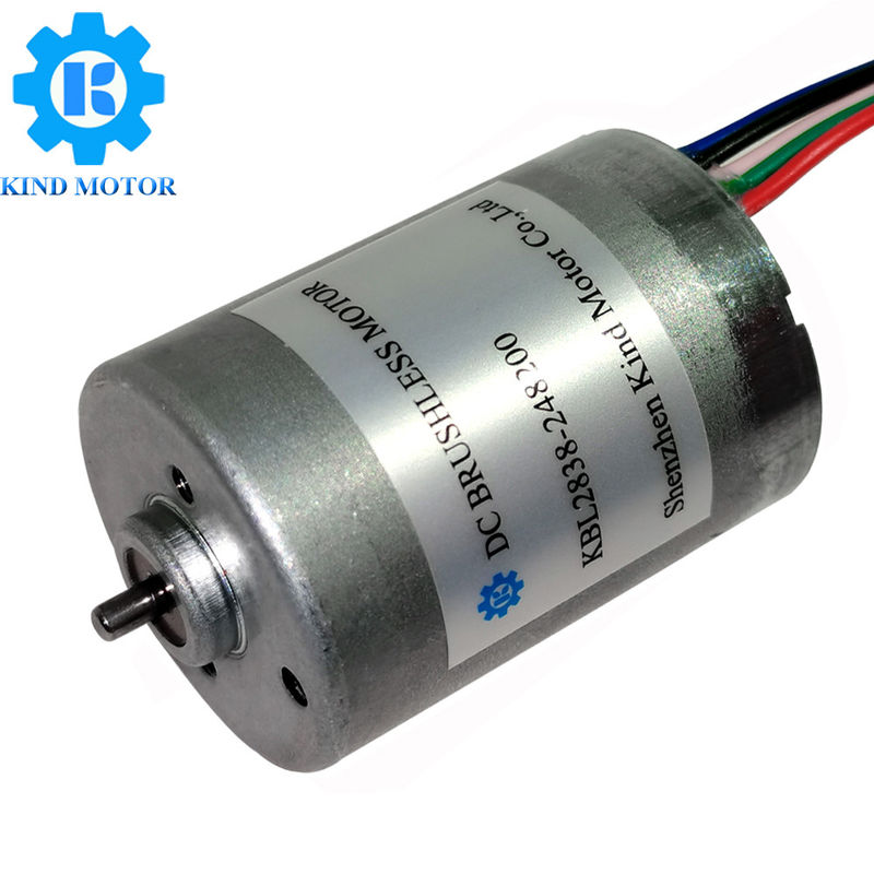 Pwm senza spazzola 6 di CC del motore del nidec 5w 10w di CC del magnete permanente 2838 di alta efficienza 7,4 8 12 14,4 18 24 volt