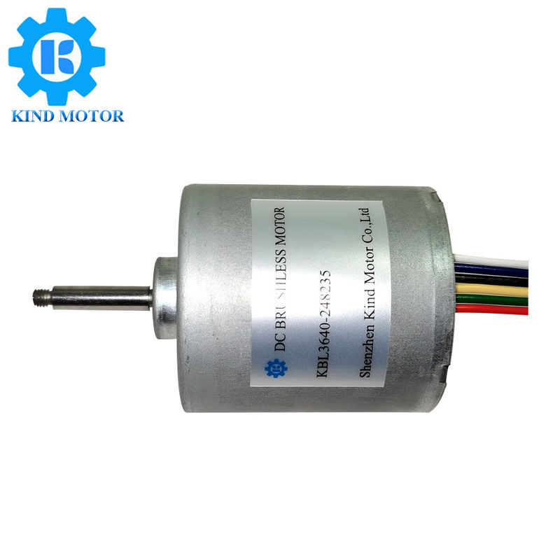 micro motore senza spazzola di CC 200g, motore a magnete permanente di 9v Bldc