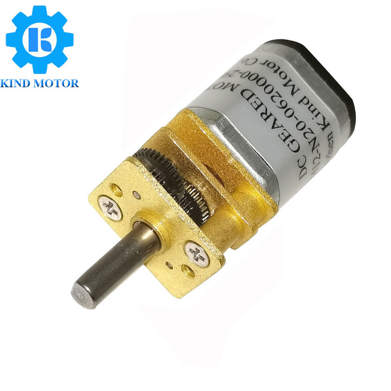 Motore di riduzione calmo dell'ingranaggio di 12mm ga12-n20 n10 n20 n30 3 3,3 5 6 7,4 12 24 v