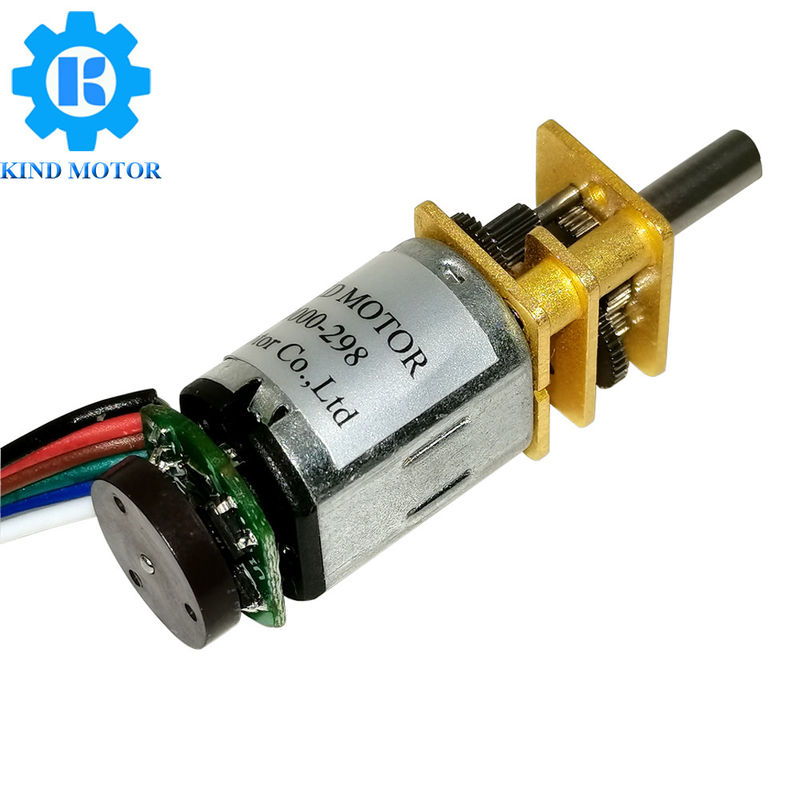 Mini motore del cambio di riduzione di CC 3volt 3.3volt 5volt 6volt 12volt 24volt di N10 N20 N30 con il codificatore