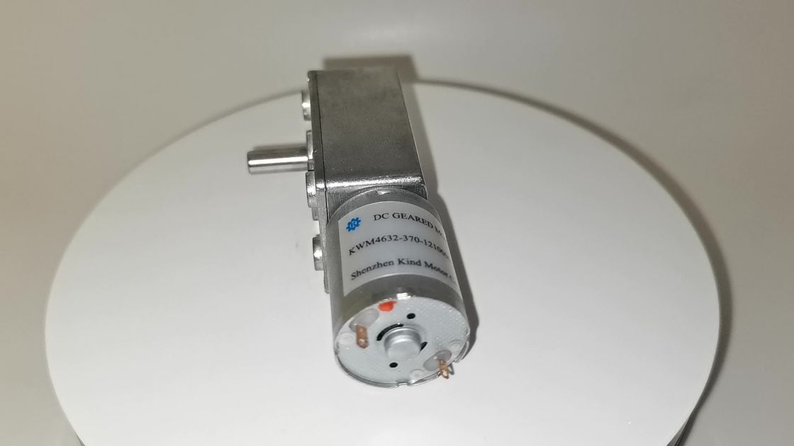 a basso rumore del motore Rs370 dell'ingranaggio a vite di CC 24V spazzola di carbone per l'elettrodomestico